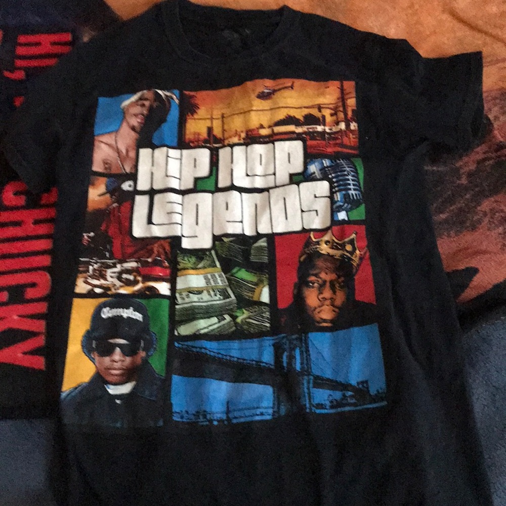 Tupac : Eazy E : B.I.G (small t shirt)